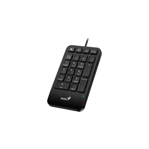 Teclado Numerico GENIUS NumPad 125 Wired USB-C Copilot Slim Design Palmrest Black