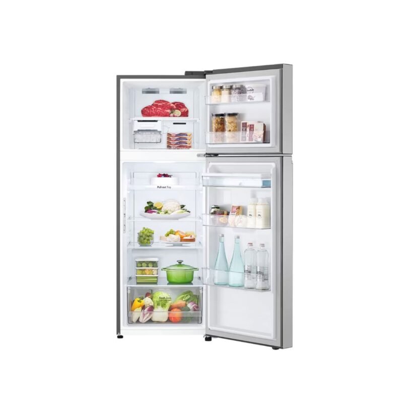 REFRIGERADORA LG VT34WPP TOP FREEZER 334 LITROS SMART INVERTER DISPENSADOR DE AGUA SILVER