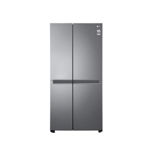 REFRIGERADORA LG GS65BPGK 688 LITROS SIDE BY SIDE INVERTER LINEARCOOLING SILVER