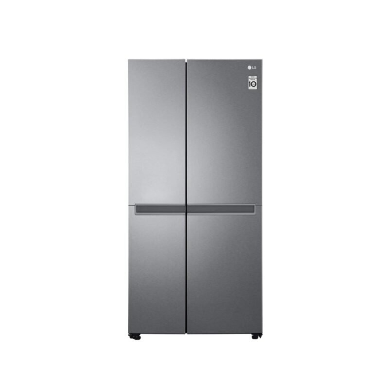 REFRIGERADORA LG GS65BPGK 688 LITROS SIDE BY SIDE INVERTER LINEARCOOLING SILVER