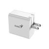 CARGADOR GENIUS/PD-65AC /GAN DE 65W /USB C PD3.0 /USB A QC3.0 /PORTATIL /TABLETA
