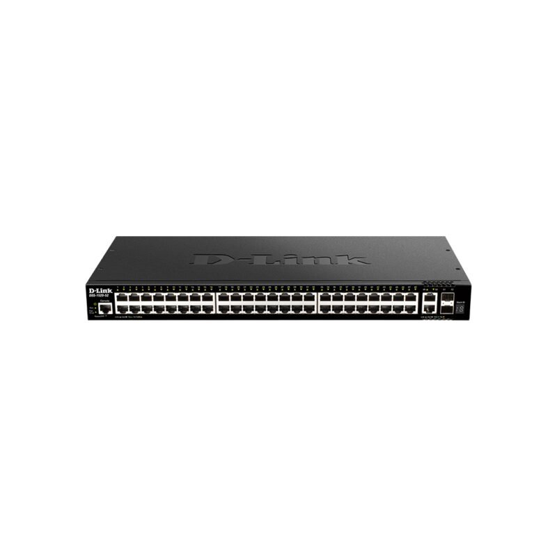 SWITCHES D-LINK DGS-1520-28 NON POE 52 PTOS/2 PTOS 10G SFP PLUS/2 PTOS 10GBASE-T