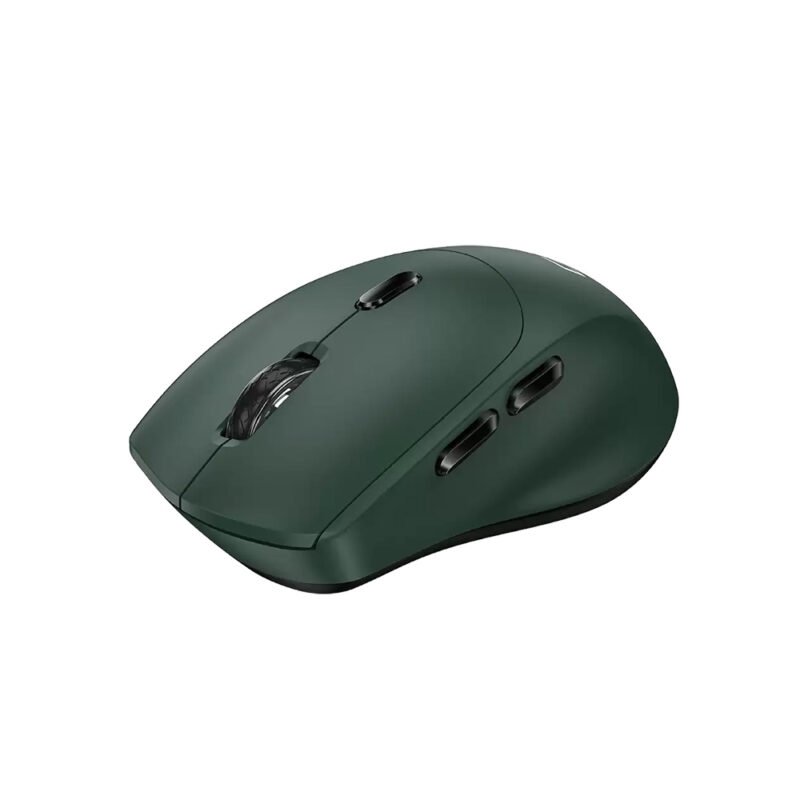 MOUSE GENIUS/WIRELLES SCORPION M8100 ARMY GREEN 2.4GHZ Y BT /6 BOTONES /DPI 1200 -3200 /AI COPILOT