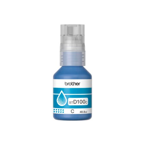 CONSUMIBLE BROTHER CYAN T930DW T830DW T730DW T530DW T430W 5000 PAG BTD100C
