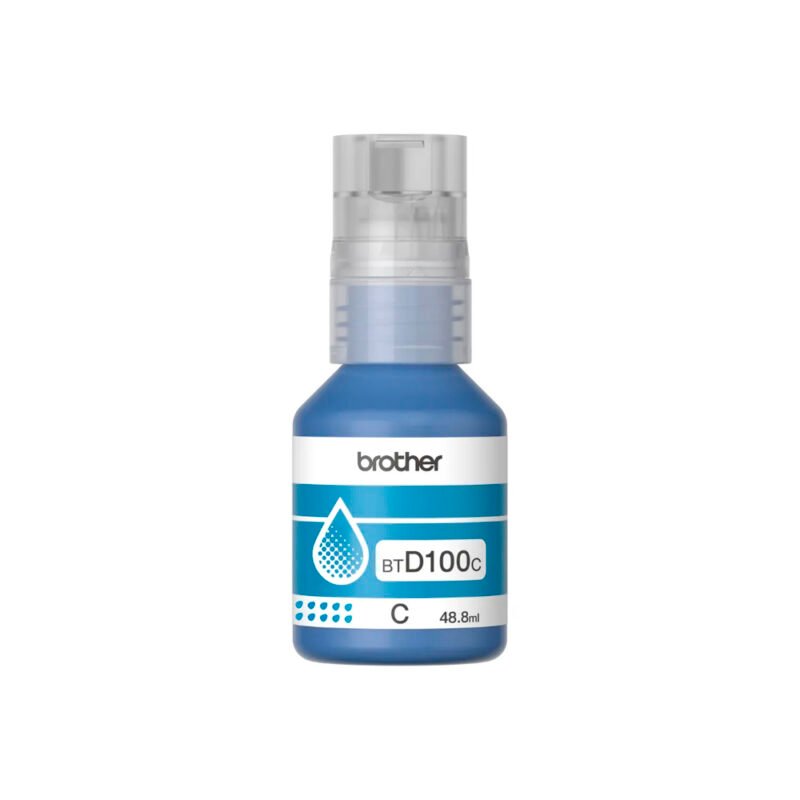 CONSUMIBLE BROTHER CYAN T930DW T830DW T730DW T530DW T430W 5000 PAG BTD100C