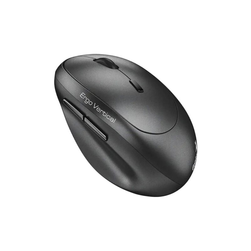 MOUSE GENIUS/WIRELESS DUAL ERGO 8350S AI GRIS /VERTICAL 55G/ 6 BOT. SILENCIO / 1 PILA AA