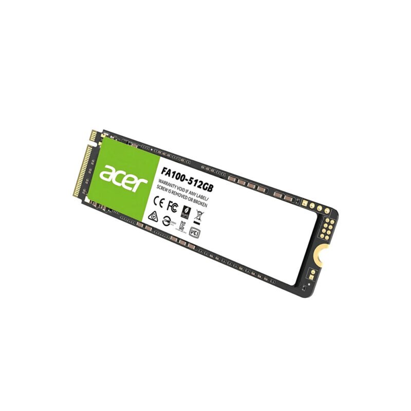 SSD ACER/ FA100 512GB M.2 2280 NVME GEN3 3300/2700 MB/S PCIE 3.0