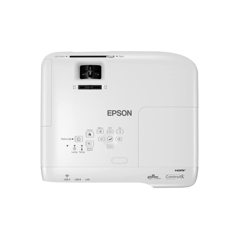 PROYECTOR EPSON POWERLITE 118 XGA 3800 LUMENES/RED/3LCD/HDMI/WIFI OPCIONAL ELPAP11 V11HA03020