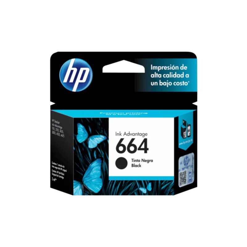 TINTA HPINC 664 NEGRO ADV2135 120 PAG F6V29AL
