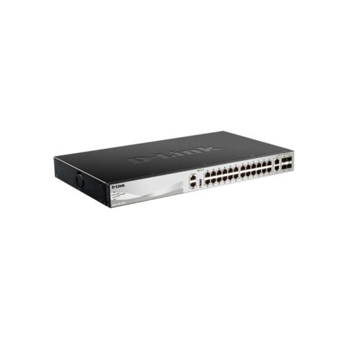 SWITCHES  DGS-3130-30TS-L3- 24PTOS 10/100 MBPS - 2PTOS 10GB-BT - 4PTOS SFP PLUS 10GBFP PLUS