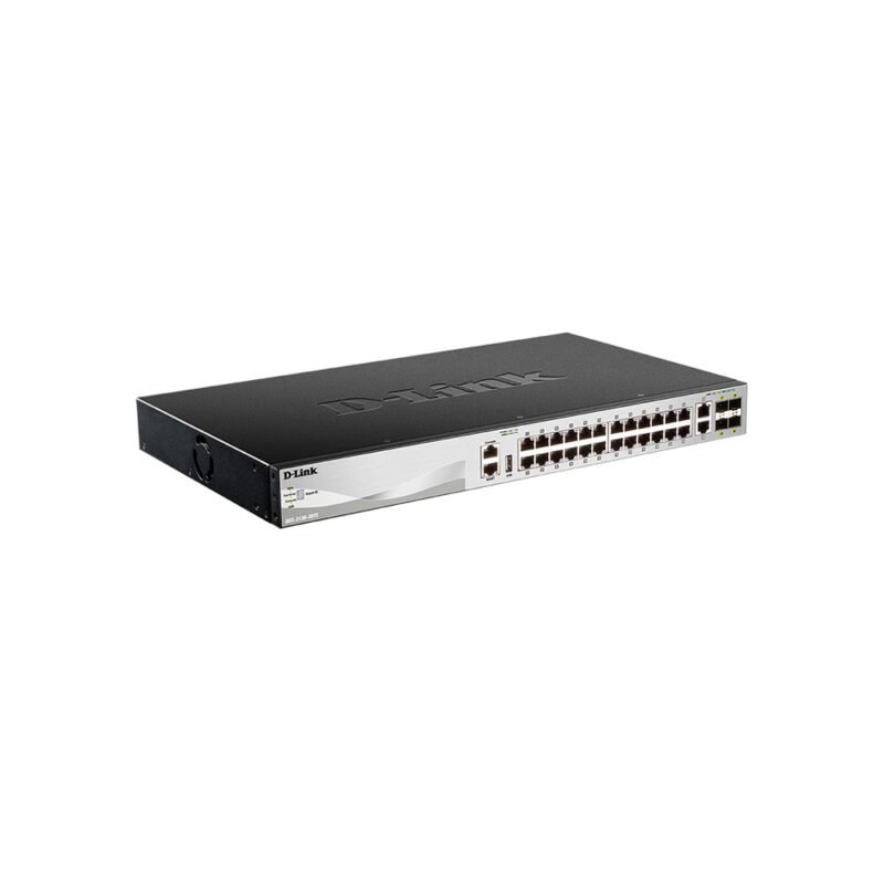 siglo21-251e0752eb9c SWITCHES DGS-3130-30TS-L3- 24PTOS 10/100 MBPS - 2PTOS 10GB-BT - 4PTOS SFP PLUS 10GBFP PLUS