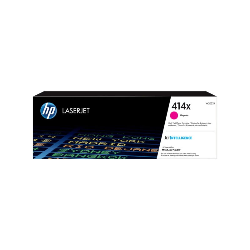TONER HPINC 414X MAGENTA LASERJET M455/454/480 6000 PAG W2023X