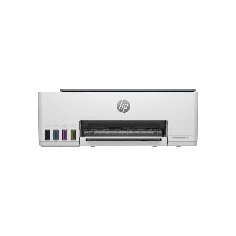 IMPRESORA HP 580 SMART TANK MFP WIFI 12PPM/5PPMC PANT 1.2 PUL BLANCA GT53/52