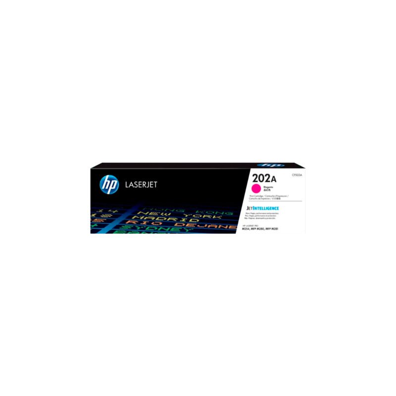 TONER HPINC 202A MAGENTA LASERJET M254DW/M281FDW 1300 PAG CF503A