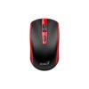 MOUSE GENIUS/ECO-8150 WIRELESS ROJO /BAT. RECARGABLE /AI COPILOT /4 BOTONES /1200 DPI /ADAP. USB
