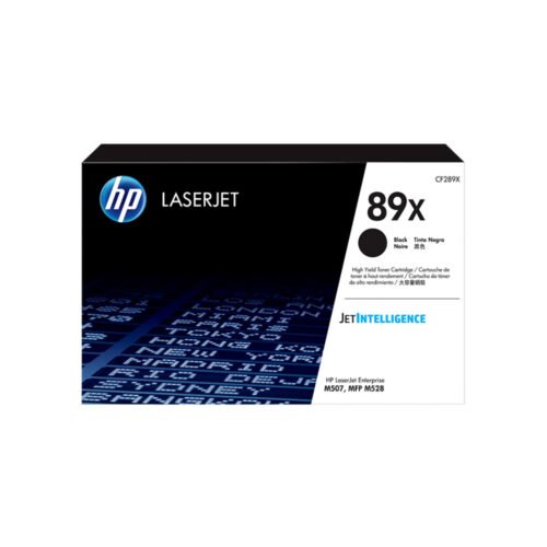 CONSUMIBLE HPINC//TONER 89X NEGRO ALTO RENDIMIENTO LASERJET M507/M528 10000 PAG CF289X