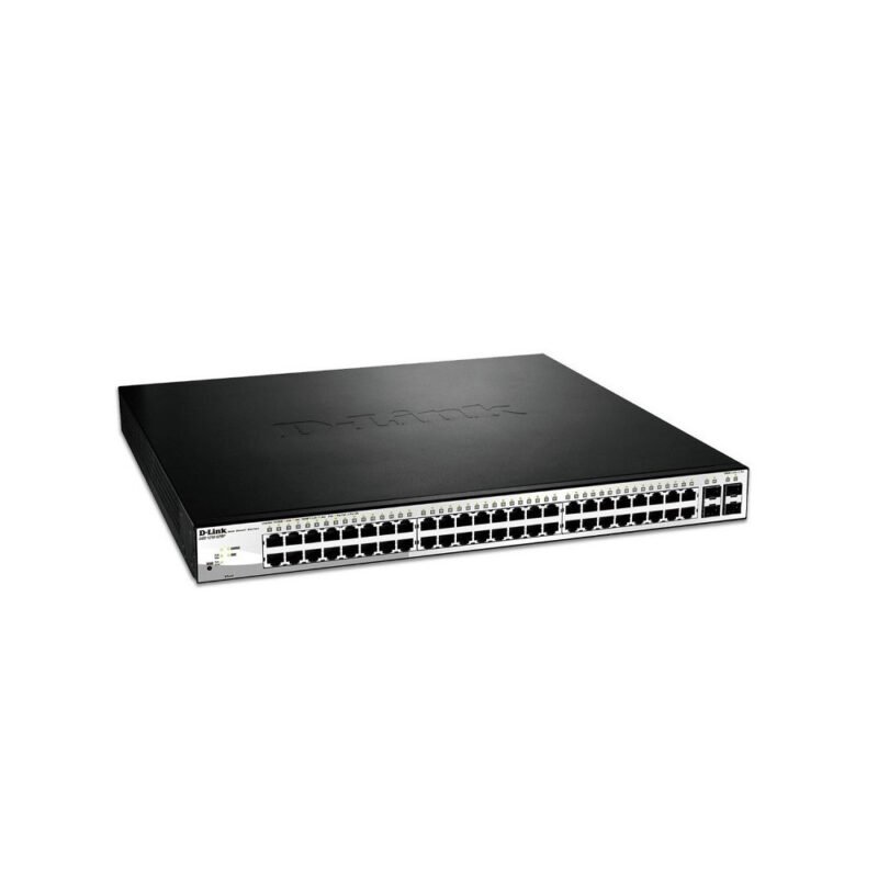 siglo21-45cb4cf61af6 SWITCHES SWITCH D-LINK DGS-1210-52-L2- 48PTOS 10/100/1000 GIGABITPOE- 4PTOS SFP POE