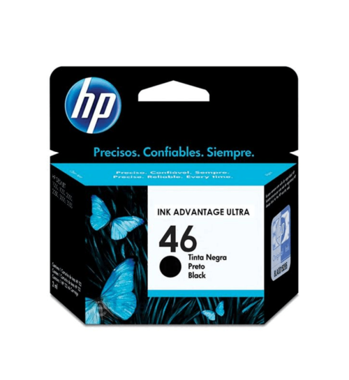 TINTA HPINC 46 NEGRO AIO4729/2029/2020/2529/2520 1500 PAG CZ637AL