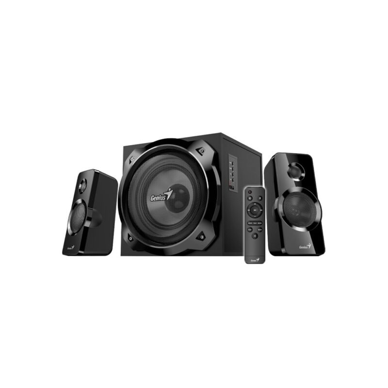 PARLANTE GENIUS SW-2.1 1850BT 5.3 POTENCIA 50W RMS SUBWOOFER 25W SATELITES 12.5W X 2