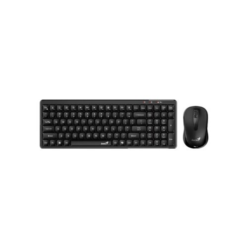 siglo21-57170839c795 COMBO GENIUS/TECLADO Y MOUSE Q8100 WIRELESS NEGRO/RF 2.4GHZ /FOR BUSINESS /NO TEC. NUMERICAS
