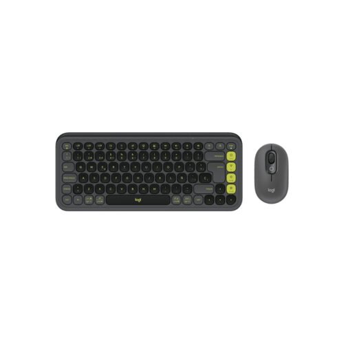 COMBO LOGITECH/TECLADO Y MOUSE POP ICON/WIRELESS/EASY-SWITCH/HASTA 3 DISPOSITIVOS