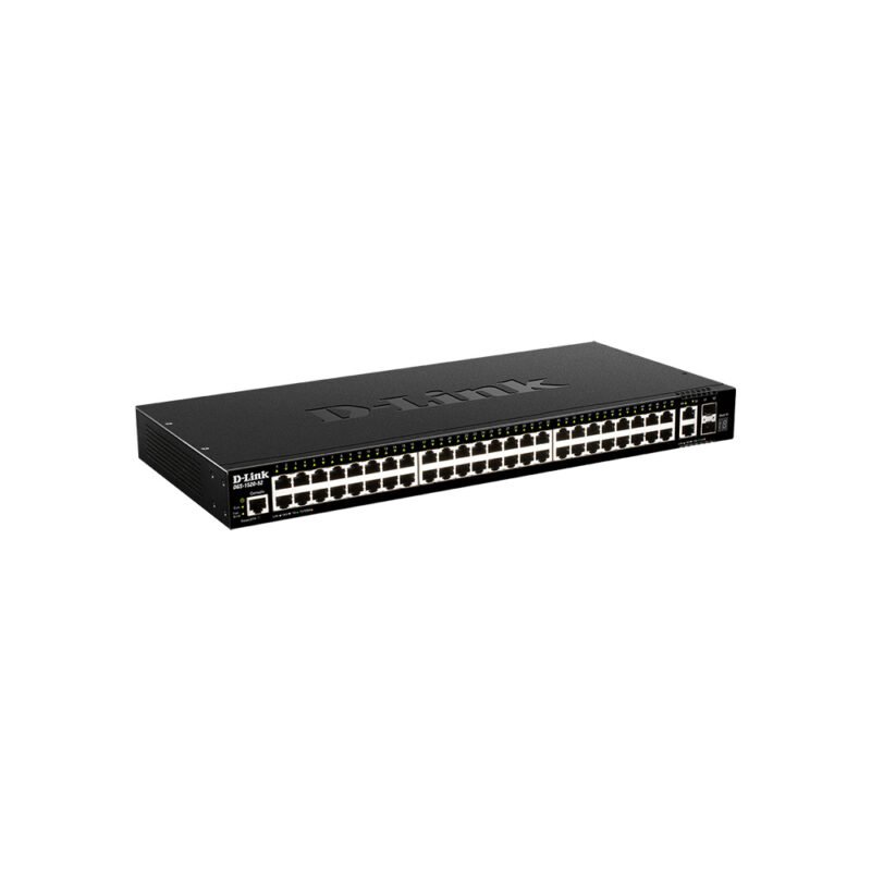 SWITCHES D-LINK DGS-1520-28 NON POE 52 PTOS/2 PTOS 10G SFP PLUS/2 PTOS 10GBASE-T