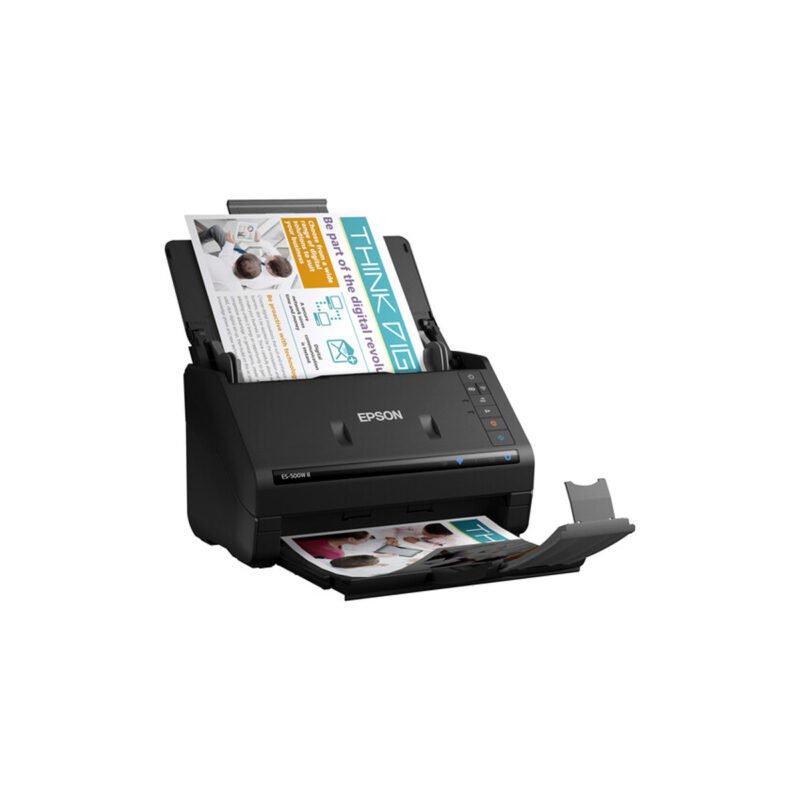ESCANER EPSON ES-500W II 35PPM/70IPM ADF/DUPLEX INALAMBRICO/RED OPCIONAL B11B263201