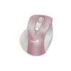 siglo21-6610e593cf3a MOUSE GENIUS WIRELLES MINI ERGO 9000S PRO PINK RECARGABLE DUAL BT Y 2 4GHZ RGB DPI 800 A 2400