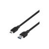 CABLE GENIUS ACC-A2CC TIPO USB A - C / CARGA RAPIDA / NYLON TRENZADO / USB 3.0 A 4.8GBPS / 1.5M
