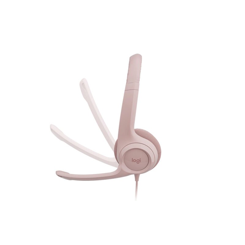 HEADSETS LOGITECH/H390 ROSADO /USB-A/MIC. CANCEL. RUIDO/CABLE 1.9M/100KHZ