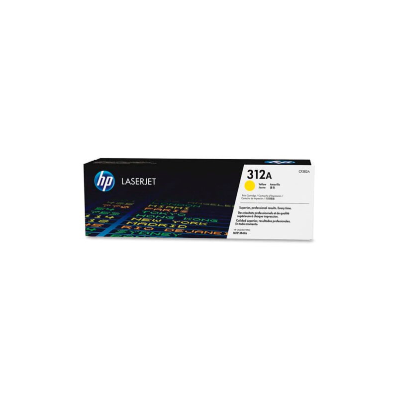 TONER HPINC 312A AMARILLO LASERJET M476N/D/W 2700 PAG CF382A