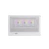 CASE ANTEC/CX MIRROR MID TOWER WHITE ARGB 3X120MM BOTTOM 3X120MM RIGHT SIDE 1X120MM REAR