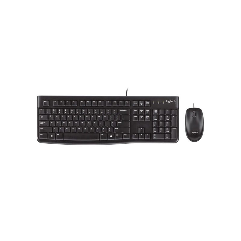 COMBO LOGITECH/TECLADO Y MOUSE MK120 DESKTOP/USB/TECLAS CONCAVAS