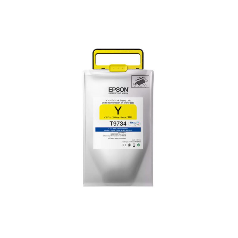 TINTA EPSON T973 AMARILLO WFC869R 22500 PAG T973400