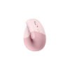 MOUSE/LOGITECH LIFT VERTICAL ERGONOMIC /WIRELESS /6 BOTONES /ROSADO / 1 AA /400 A 4000DPI