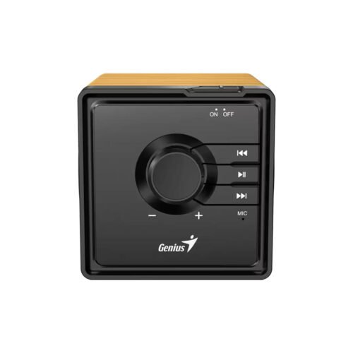 PARLANTE GENIUS/SP-916BT PORTABLE /POTENCIA 6W RMS /BLUETOOTH 5.3 /COLOR MADERA