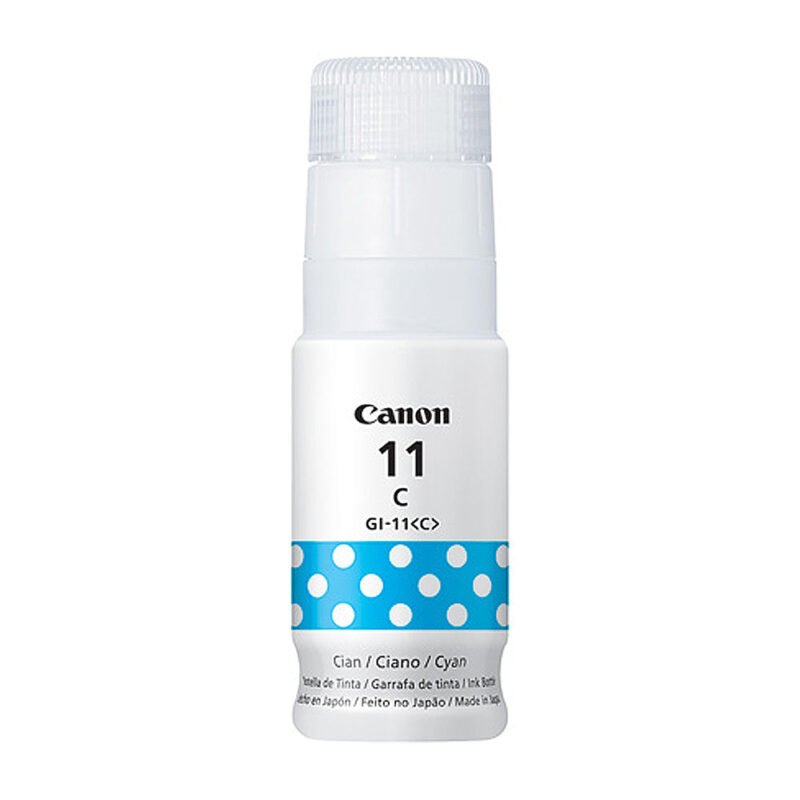 BOTELLA CANON GI11C CYAN G2160/G3160 7700 PAG