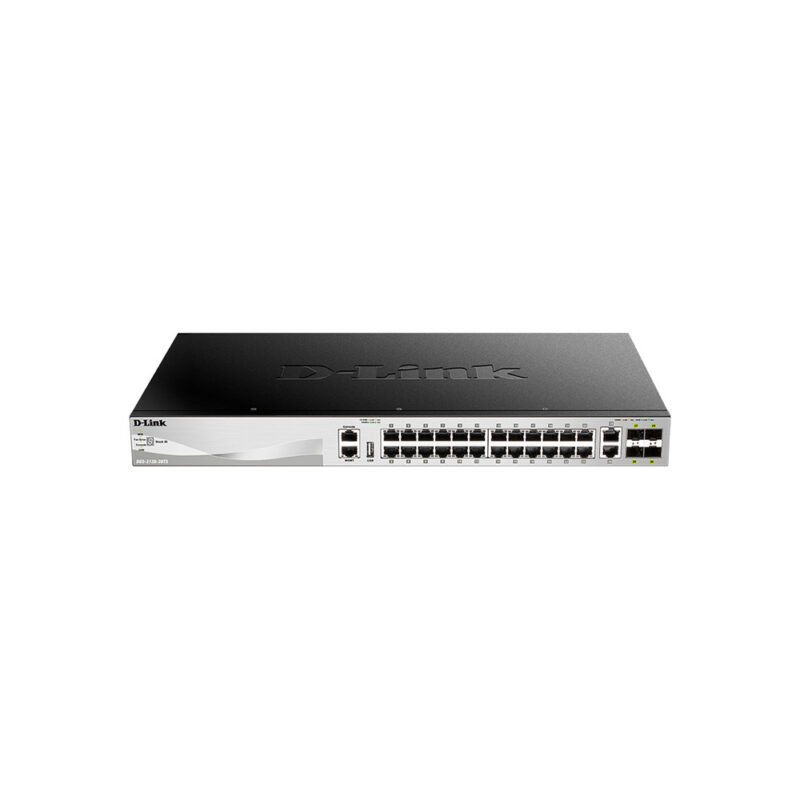 siglo21-87444b255179 SWITCHES DGS-3130-30TS-L3- 24PTOS 10/100 MBPS - 2PTOS 10GB-BT - 4PTOS SFP PLUS 10GBFP PLUS