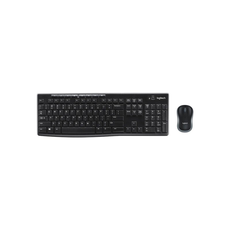 COMBO LOGITECH/TECLADO Y MOUSE MK270/WIRELESS/NUM-PAD/RESIST.SALPICADURAS/TECLAS CONCAVAS