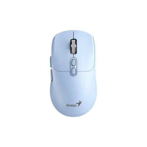 MOUSE GENIUS/NX-8080S WIRELESS Y BT AZUL/AI COPILOT /7 BOTONES /1600 DPI /PILA AA /WIN MAC CHROM