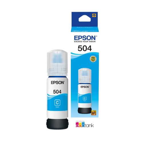 BOTELLA EPSON T504 CYAN L4150/L4160/L6161/L6171/L6191 6000 PAG T504220-AL