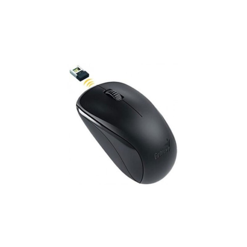 MOUSE GENIUS NX-7000 WIRELESS NEGRO / BLUEEYE / RF 2.4GHZ / PILA AA / WIN Y MAC 31030027400