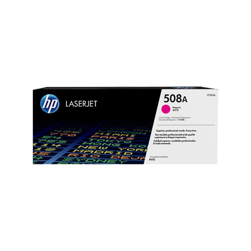 TONER HPINC 508 MAGENTA LASERJET M553/577 5000 PAG CF363A