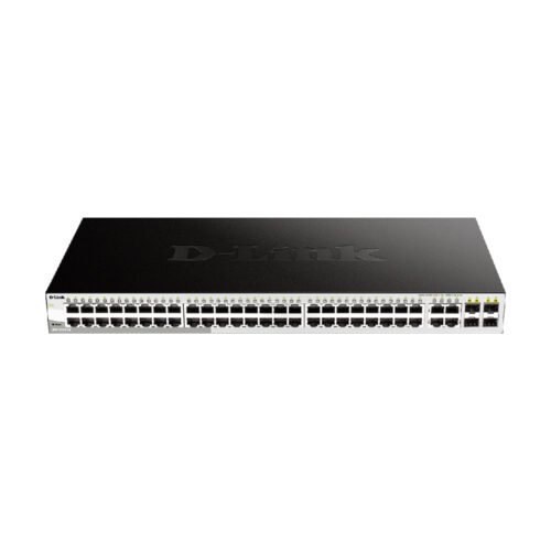SWITCHES  SWITCH D-LINK DGS-1210-52-L2- 48PTOS 10/100/1000 GIGABITPOE- 4PTOS SFP POE