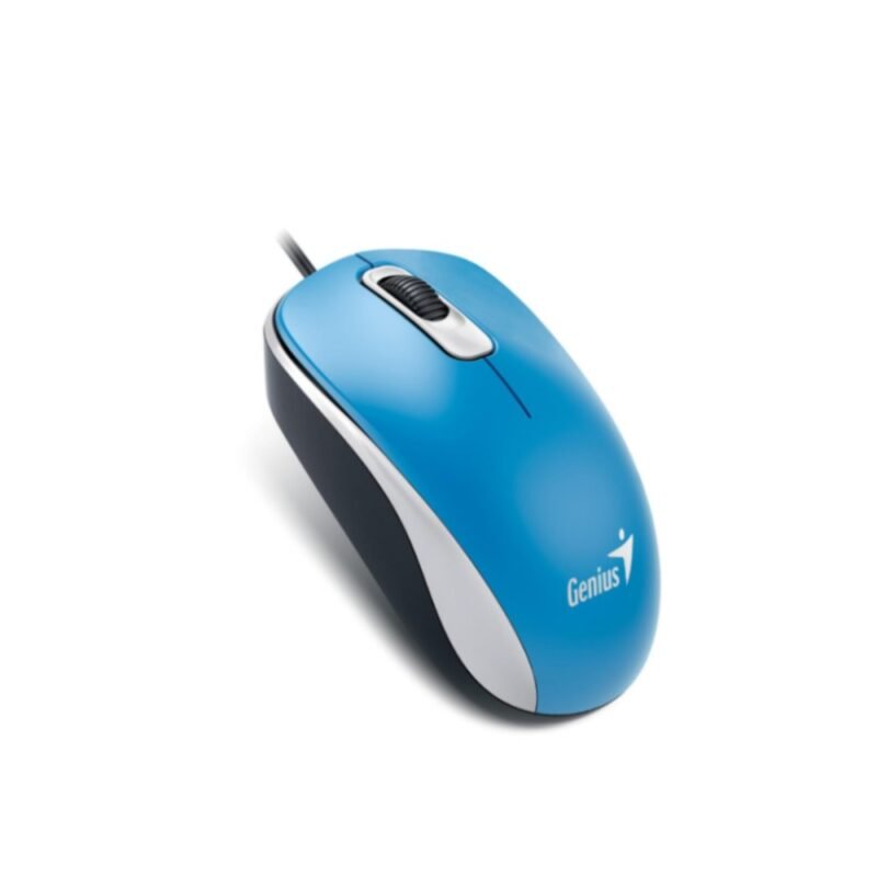 siglo21-a0a6fb2def65 MOUSE USB GENIUS DX-110 AZUL/3 BOTONES/1000DPI/WINDOWS Y MAC
