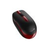 MOUSE WIRELESS GENIUS NX-7007 ROJO / BLUEEYE / RF 2.4GHZ / PILA AA / WINDOWS Y MAC
