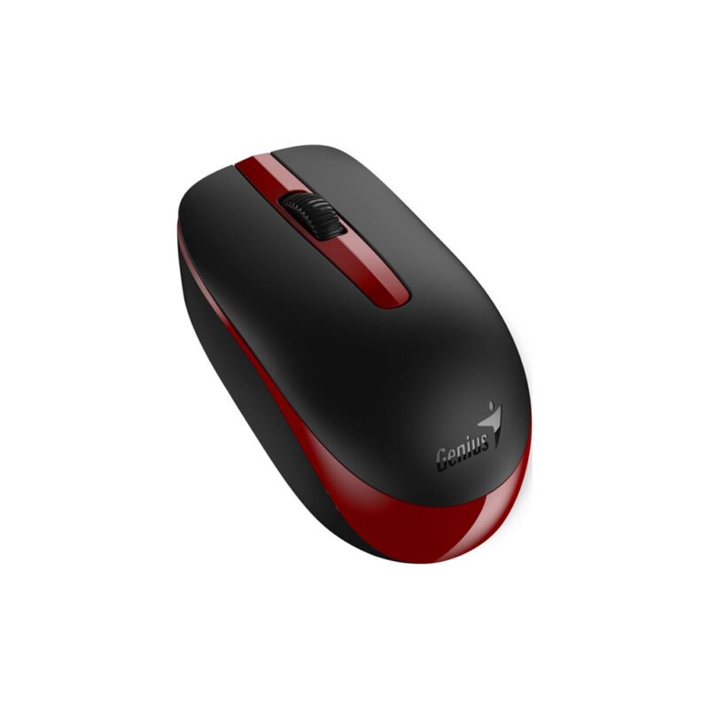 MOUSE WIRELESS GENIUS NX-7007 ROJO / BLUEEYE / RF 2.4GHZ / PILA AA / WINDOWS Y MAC