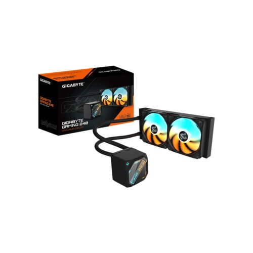 COOLER GIGABYTE/GME240 BLACK COMPATIBLE AM5 AM4 LGA1851 /1700