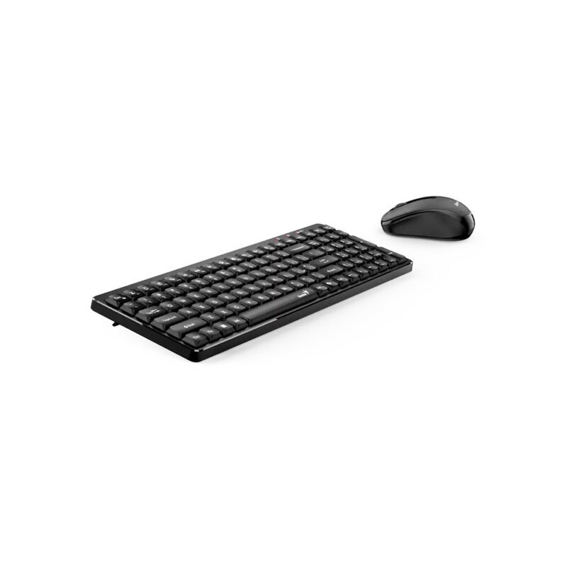 COMBO GENIUS/TECLADO Y MOUSE Q8100 WIRELESS NEGRO/RF 2.4GHZ /FOR BUSINESS /NO TEC. NUMERICAS