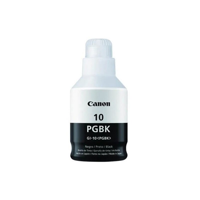 BOTELLA CANON GI10BK NEGRO GM2010/G6010 6000 PAG GI10BK